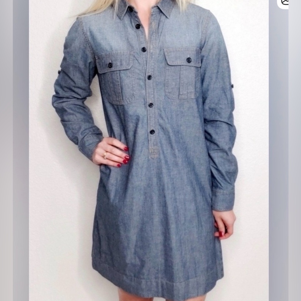J. Crew Denim Dress - Picture 2 of 6